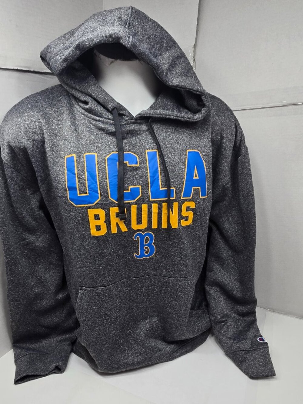 Champion UCLA Bruins Hoodie Men's XL Gray NCAA College Pullover